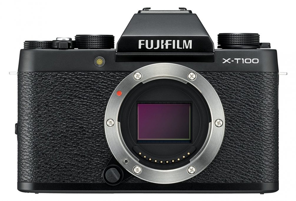 Fuji X-T100 Front without lens